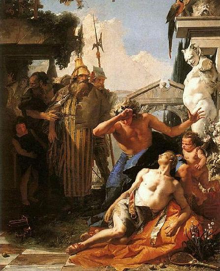 Giovanni Battista Tiepolo The Death of Hyacinthus china oil painting image